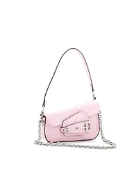 Pre-Owned Gucci Mini Horsebit 1955 Asymmetric Shoulder Bag Leather