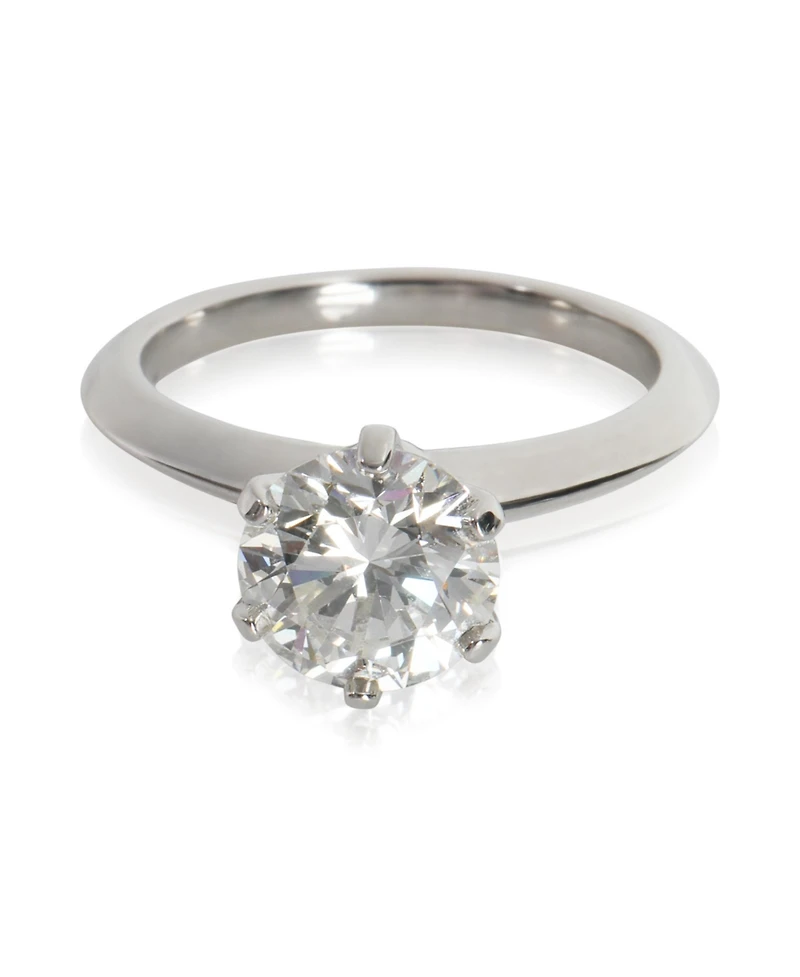 Pre-Owned Tiffany & Co ct Round Brilliant Diamond Engagement Ring