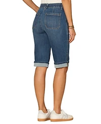 Democracy Women's High Rise Bermuda short