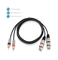 Pyle Rca to Xlr Audio Cord