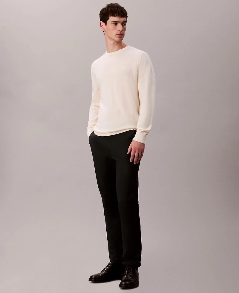 Calvin Klein Men's Slim Stretch Cotton Pants