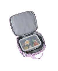 Hello Kitty 2-Piece 16" Kids Clear Backpack and Lunch Box Set For School And Travel