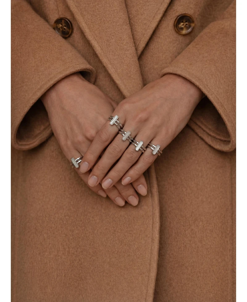 seree Infinity Duo Bar Ring Hanbai Jade