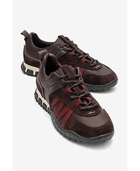 Forever & Always Shoes Women's Fiera Leather Mesh Sneaker