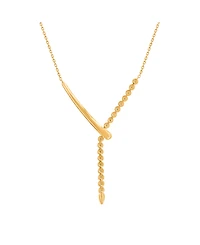 Diamond Vertical Line 18" Lariat Necklace (1/5 ct. t.w.) in 14k Gold