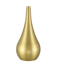 360 Lighting Yolanda 25 1/2" High Gold Teardrop Table Lamp Set