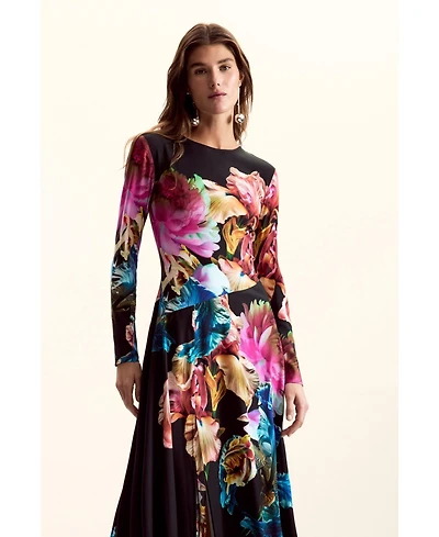 Desigual Women's Long-Sleeved M. C. Lacroix Dress
