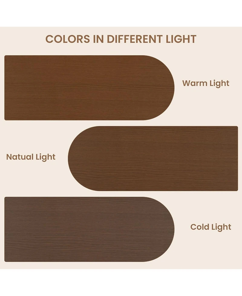 gaomon Dining Table with Storage, 70.8" Wood Kitchen Table with Thickened Tabletop and Fluted Legs, Dinner Tables for Kitchen Dining Room