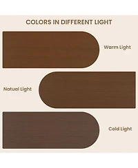 gaomon Dining Table with Storage, 70.8" Wood Kitchen Table with Thickened Tabletop and Fluted Legs, Dinner Tables for Kitchen Dining Room