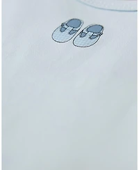MeMoi Baby Boys "Little Houndstooth-Printed Booties" 100% Cotton Footie