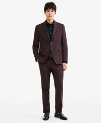 Kenneth Cole Reaction Mens Slim Fit Techni Cole Suit Separates