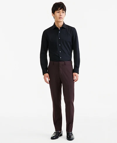 Kenneth Cole Reaction Men's Slim-Fit Techni-Cole Pants