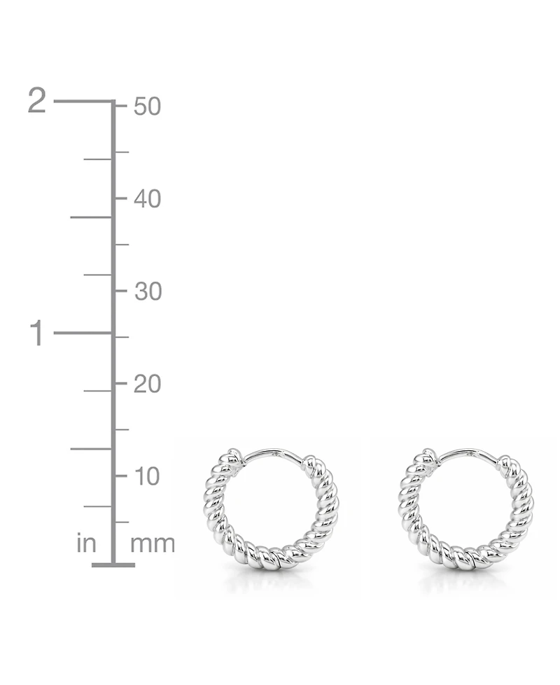 And Now This Oblong Post + J Hoop+ Hinge Hoop Earrings Set