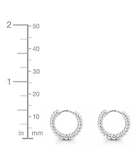 And Now This Oblong Post + J Hoop+ Hinge Hoop Earrings Set