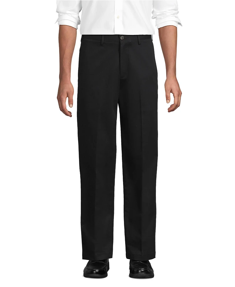 Lands' End Men's No Iron Chino Pants with Comfort Waist