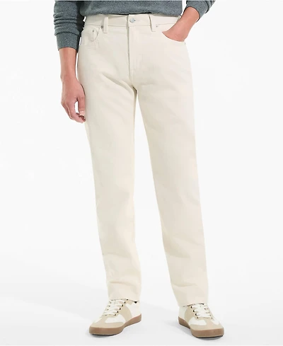 Lands' End Men's Stretch Comfort Waist Classic Fit Natural Jean