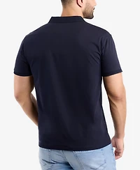 X-Ray Men's Short Sleeve New Rib Polo Shirt