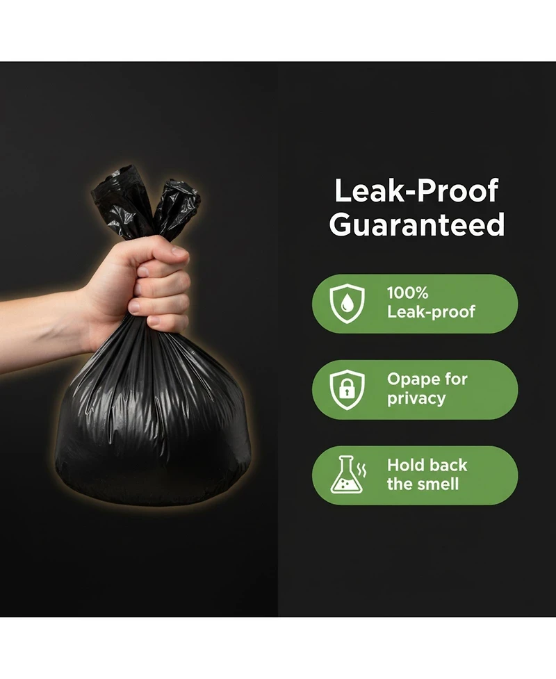 Aronkl Dog Waste Bags Extra Thick Strong Leak-proof