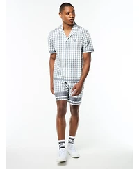 Sergio Tacchini Men's Quadretto Cabana Shirt