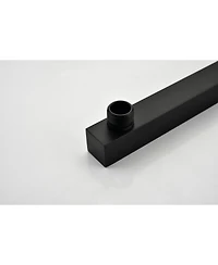 Busdays Brass Shower System, Rain Shower Head and Handheld, Rough-in Valve Included