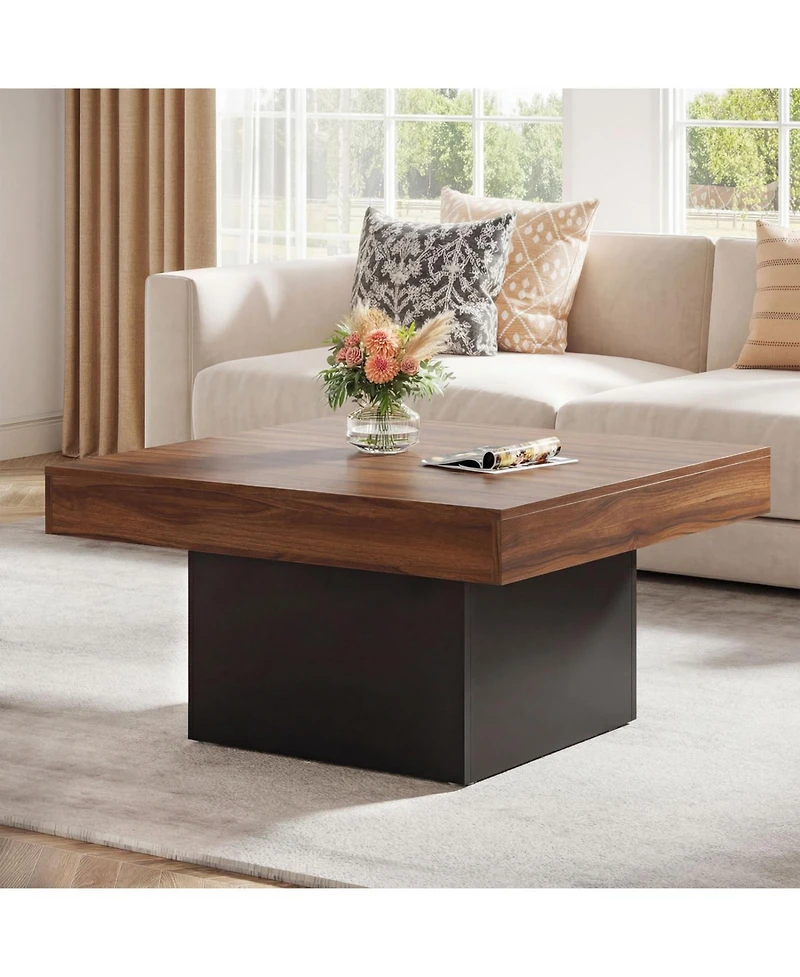 Slickblue Modern Coffee Table with Led Lights and Dynamic Effects