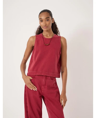 Hush Women's Valerie Denim Shell Top