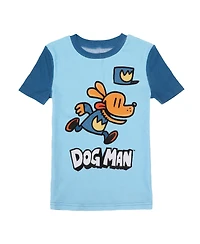 Dog Man Big Boys Character Art 4-Pack Pajama Set -14