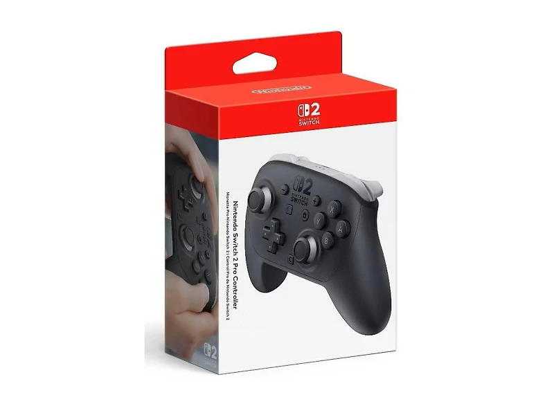 Nintendo Switch 2 with a Pro Controller and Super Mario Party Jamboree