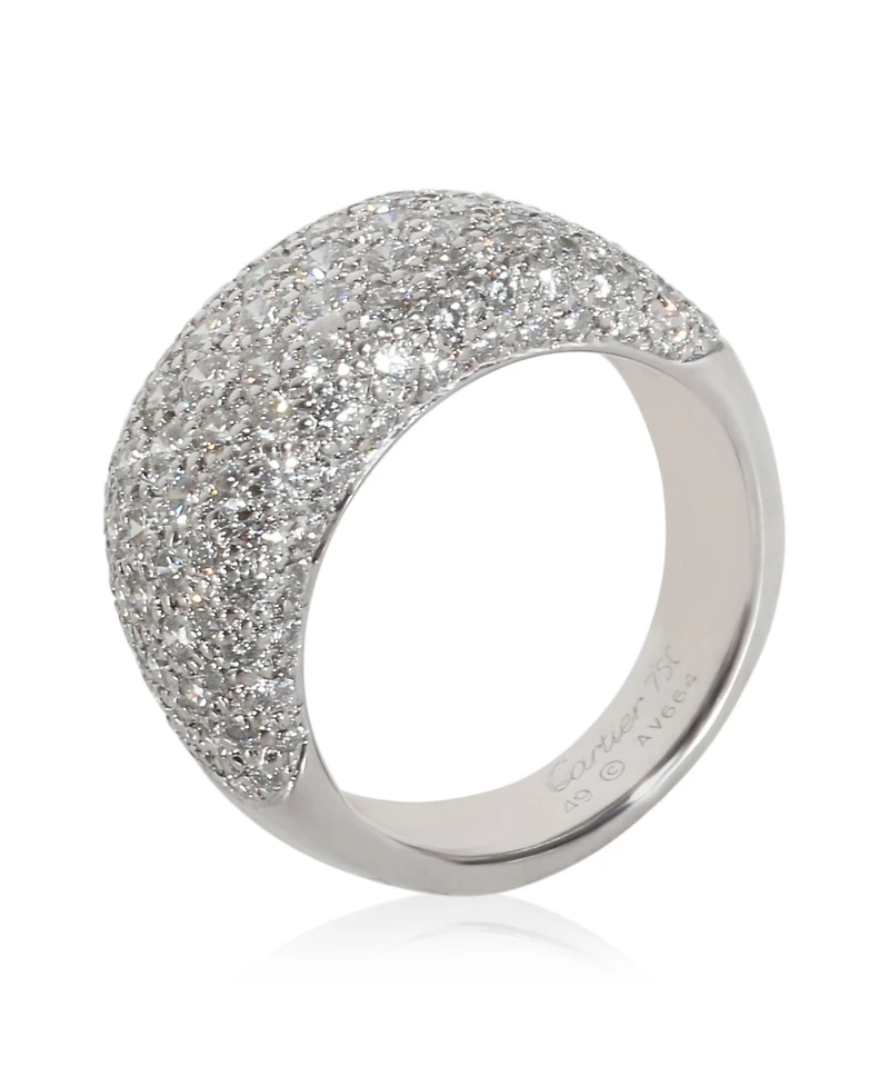 Pre-Owned Cartier Cartier Vintage Diamond Ring in 18k Gold 3.5 Ctw