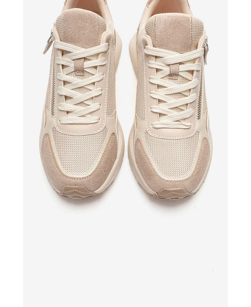 Prologue Shoes Women's Rocca Zip Sneaker