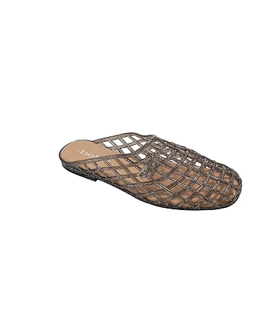 Bebe Women s Jelly Sandals - Cute Flat Sandals, Shoes for with Dangling Charms