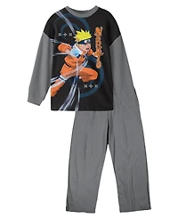 Naruto Big Boys Group Shot 4-Pack Pajama Set-14