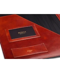 Bosca Men's Old Leather 8.5 X 11 Writing Pad Cover