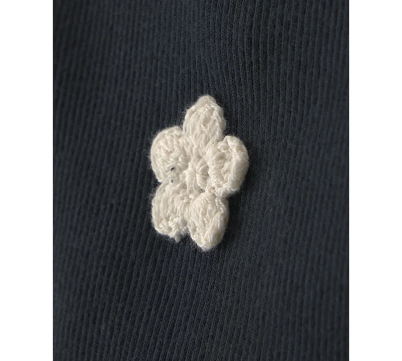 Carter's Baby Girls' Floral Embroidered Top and Shorts, 2-Piece Set