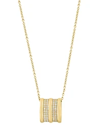 Effy Collection Diamond (1/5 ct. t.w.) Pendant Necklace in 14k Yellow Gold