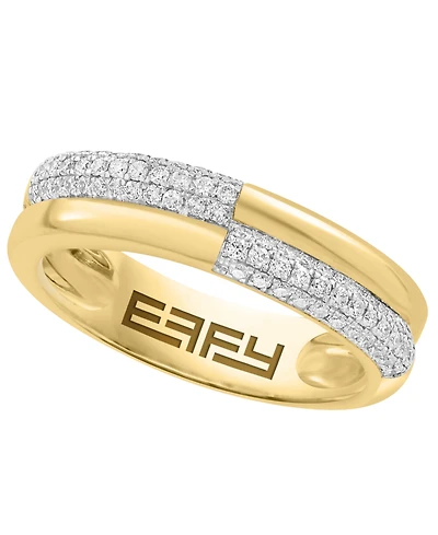 Effy Collection Diamond (1/3 ct. t.w.) Ring in 14k Yellow Gold