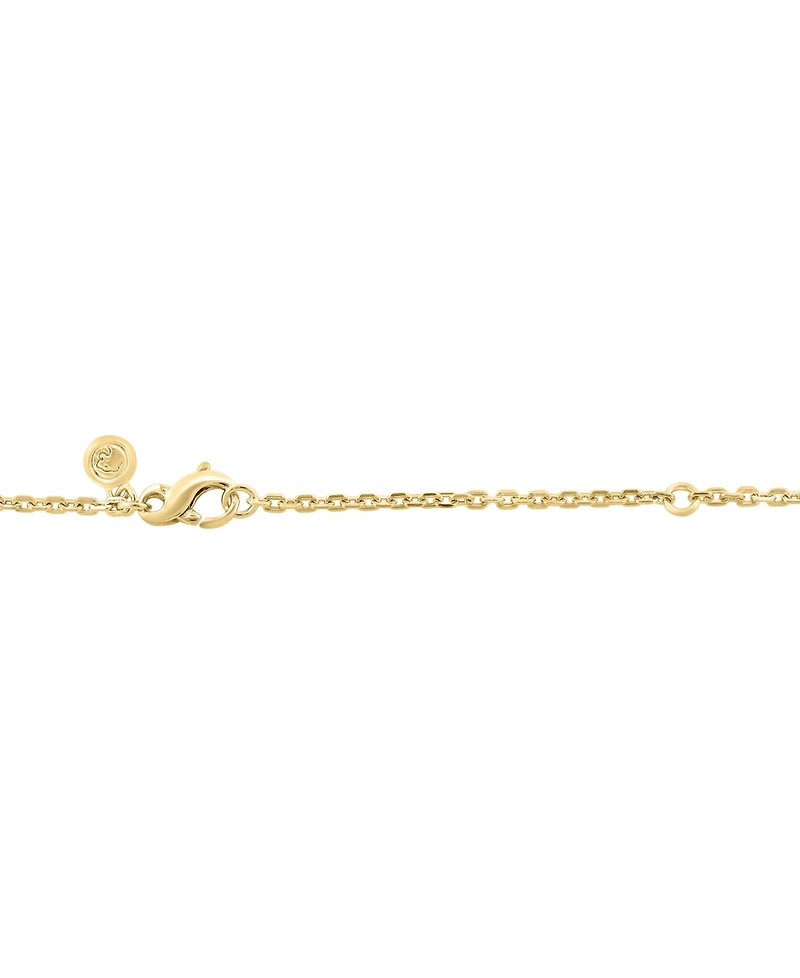 Effy Collection Diamond (1/5 ct. t.w.) Necklace in 14k Yellow Gold