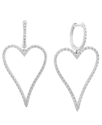 Effy Collection Diamond (1/3 ct. t.w.) Earrings in 14k White Gold