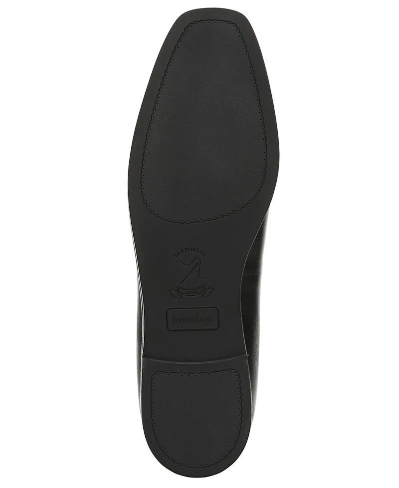 Franco Sarto Women's Tesia Square Toe Ballerina/Skimmer Flats