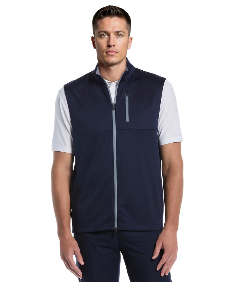 Pga Tour Men's Lightweight Water Repellant Golf Vest