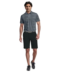 Pga Tour Men's Jacquard Micro Golf Polo Shirt