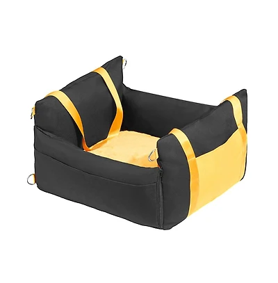 Zeus & Ruta Cat Booster Car Seat 25lb Max Small Feline Travel Ready