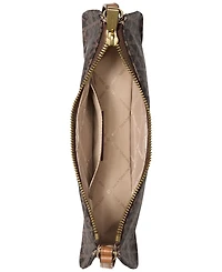 Michael Michael Kors Signature Zadie Small East West Crossbody Handbag