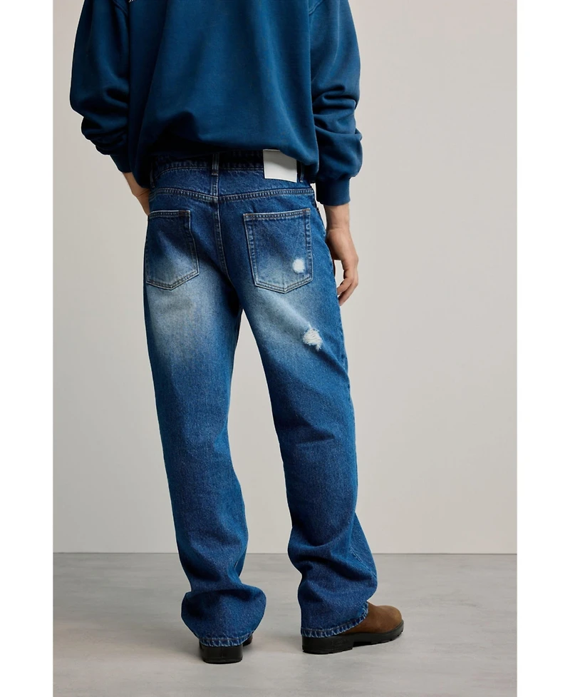 Desigual Men's Patched jeans
