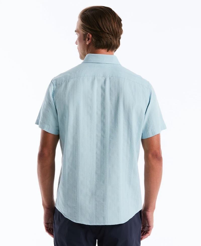 Original Penguin Men's Cotton Dobby Button-Down Shirt