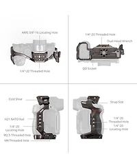 SmallRig Night Eagle Cage for Nikon Z5, Z5II, Z6, Z6II, Z7, Z7II Camera