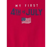 Cater's Baby Boys' or Girls' Fourth of July Short-Sleeve Bodysuit