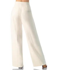 Ivonne Women's Wide-Leg Straight Pants