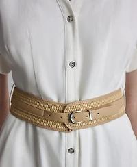 Dkny Women's Relaxed Short-Sleeve Collared Shirt Dress