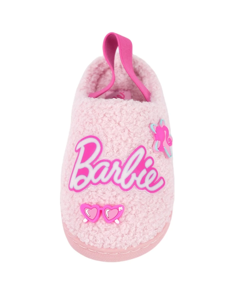 Barbie Toddler Faux Fur Slip-On Slippers